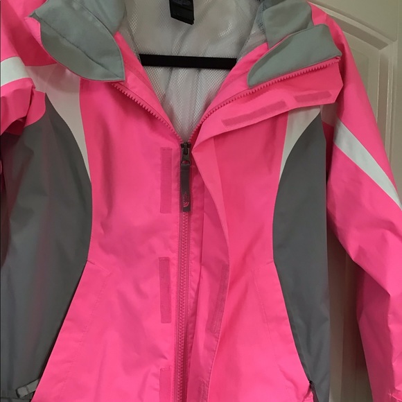 Girls North Face HYVENT jacket size S 7/8 - Picture 8 of 10